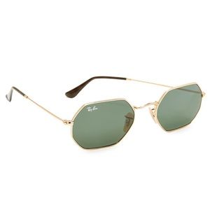 Ray-Ban octagon flat lens sunglasses